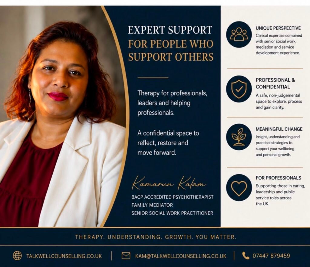 Online Counselling for Professionals